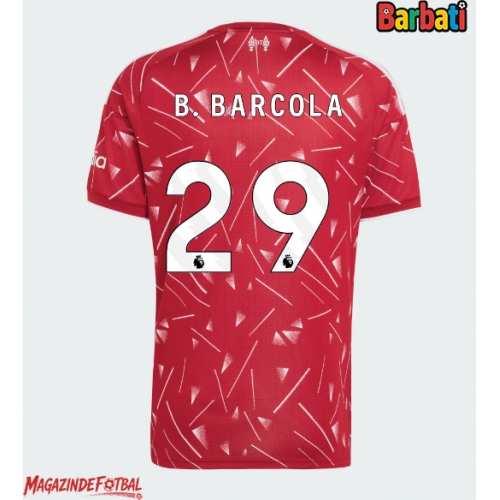 Liverpool Bradley Barcola #29 Tricou Fotbal Replică 2026-27 Barbati Acasa Liverpool Bradley Barcola #29 Tricou Fotbal Replică 2026-27 Barbati Acasa